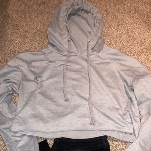 Crop hoodie
